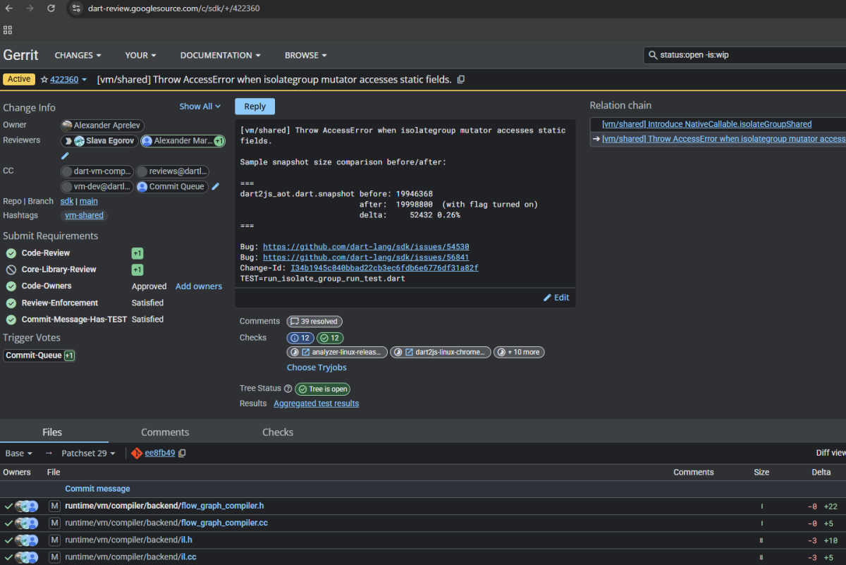 3 – An example active code change