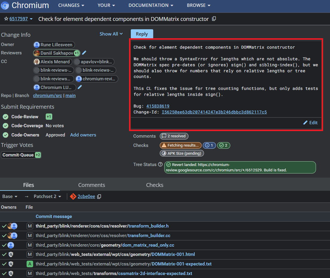 8 – Commit message example is marked in red